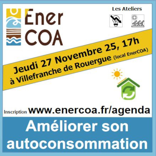 Atelier Autoconso du Jeudi 271125 en 2x500