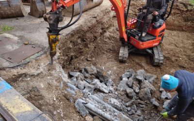 Réseau de chaleur de Najac : les travaux commencent