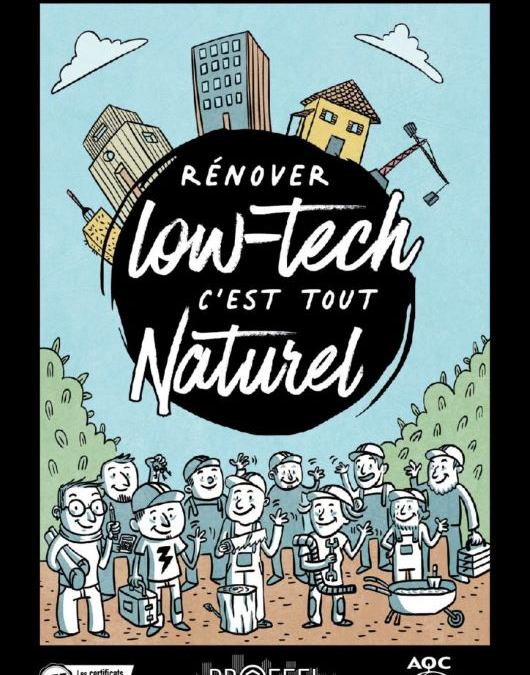 Exposition &lsquo;Rénover low-tech, c&rsquo;est tout naturel&rsquo; du 16 au 27 septembre 2026