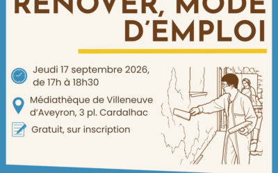 Atelier ‘Rénover, mode d’emploi’ le 17 septembre 2026